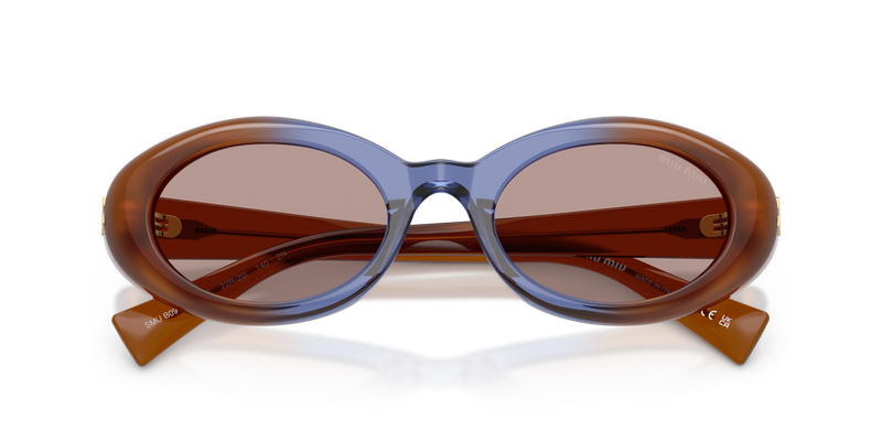 Miu Miu MU B09SF in Opal Brown/Blue/Opal Brown - Alternate View