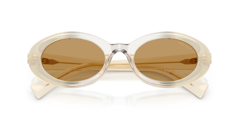 Miu Miu MU B09S in Opal Milk/Grey/Opal Milk - Alternate View