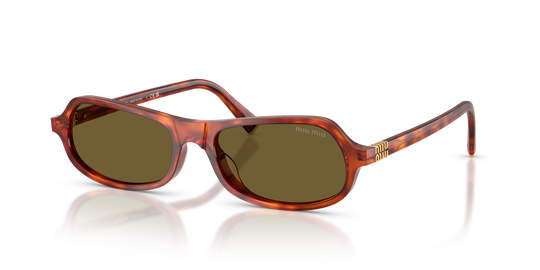 Miu Miu MU B10SU - Havana Cognac / Dark Brown (11P09Z)