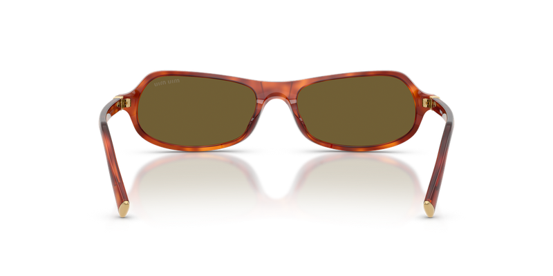 Miu Miu MU B10SU in Havana Cognac - Temple Detail