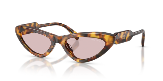 Miu Miu MU B11SU - Honey Havana / Pink (14L4I0)