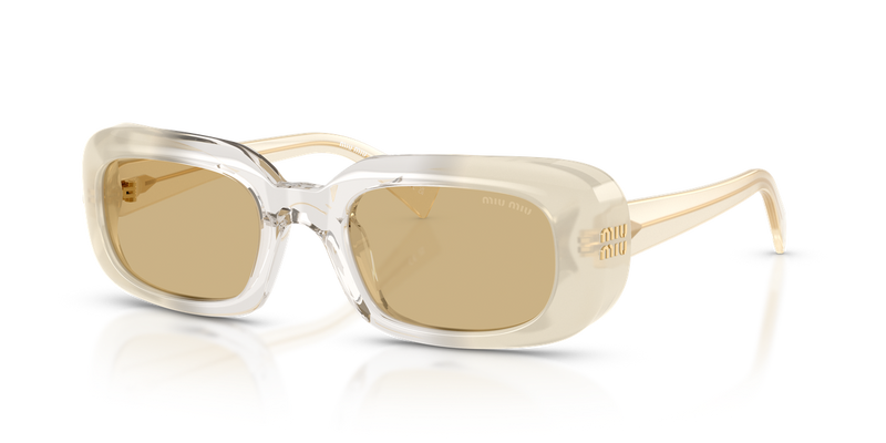 Miu Miu MU B13S in Opal Milk/Grey/Opal Milk - Alternate View