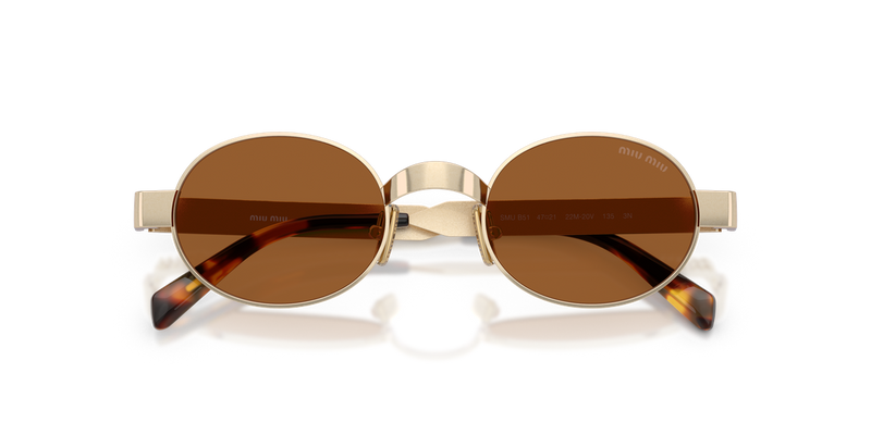 Miu Miu MU B51S in Old Gold - Alternate View
