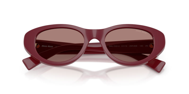 Miu Miu MU C03SU in Bordeaux - Alternate View