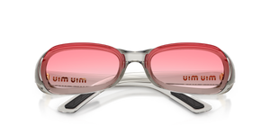 Transparent Grey / Gradient Pink (22T81E)