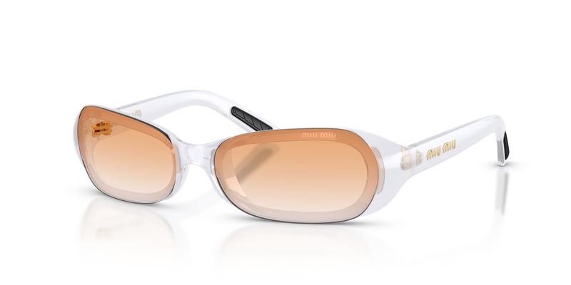 Miu Miu MU C07SU in Transparent Blue - Alternate View