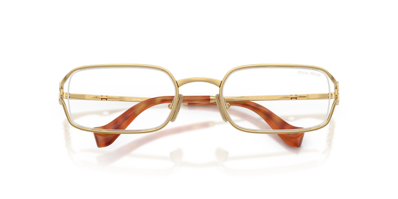 Miu Miu MU C50S in Gold - Side View