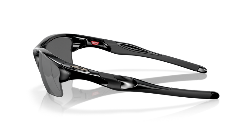 Oakley HALF JACKET 2.0 XL in Polished Black / Black Iridium Polarized (915405) - Back View