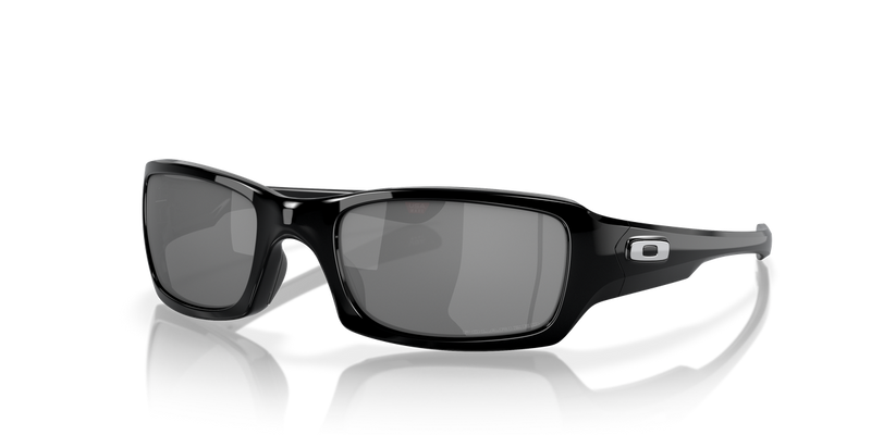 Oakley FIVES SQUARED in Polished Black / Black Iridium Polarized (923806) - Alternate View