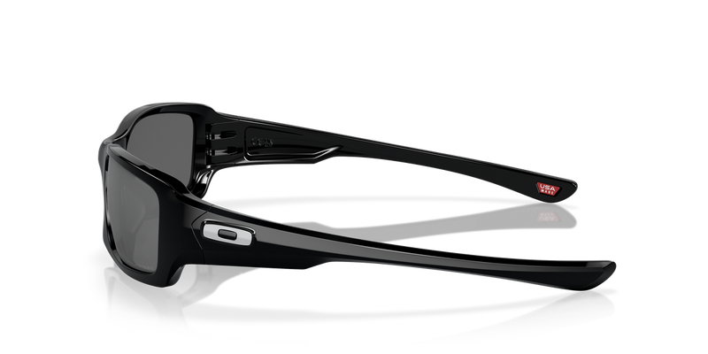 Oakley FIVES SQUARED in Polished Black / Black Iridium Polarized (923806) - Alternate View