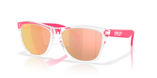 Oakley FROGSKINS (A) - Clear / Prizm Rose Gold Polarized (9245F1)