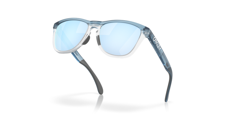 Oakley FROGSKINS RANGE in Transparent Stonewash / Prizm Deep Water Polarized (928409) - Alternate View