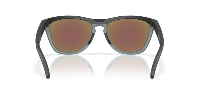 Oakley FROGSKINS RANGE in Matte Black / Prizm Sapphire (928419) - Back View