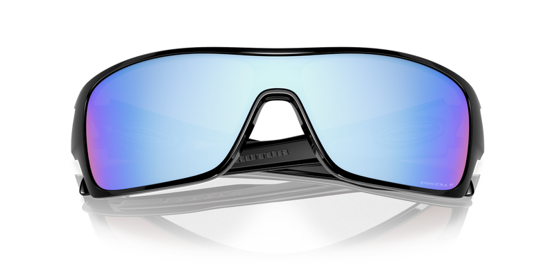 Oakley TURBINE ROTOR in Polished Black / Prizm Deep Water Polarized (930708) - Side View