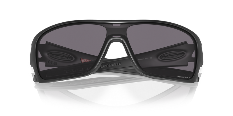 Oakley TURBINE ROTOR in Matte Black / Prizm Grey Polarized (930728) - Alternate View