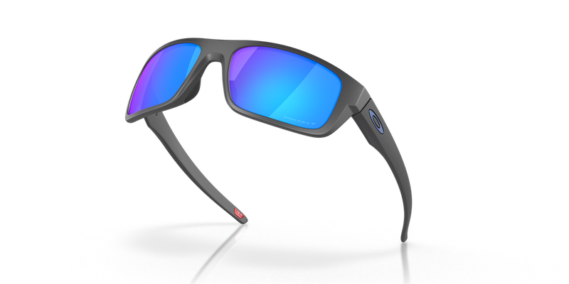 Oakley DROP POINT in Matte Dark Grey / Prizm Sapphire Polarized (936706) - Alternate View