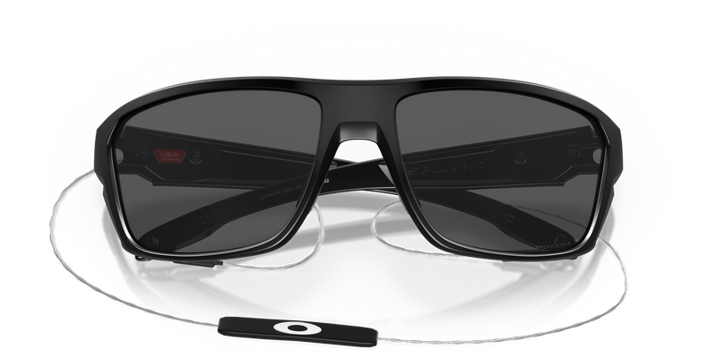 Oakley SPLIT SHOT in Matte Black / Prizm Black Polarized (941624) - Alternate View