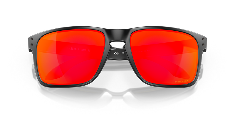 Oakley HOLBROOK XL in Matte Black / Prizm Ruby (941704) - Alternate View