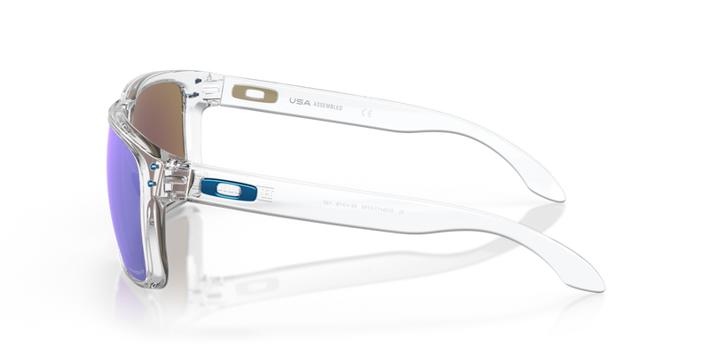 Oakley HOLBROOK XL in Polished Clear / Prizm Sapphire Polarized (941707) - Alternate View
