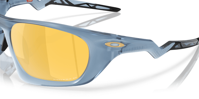Oakley LATERALIS in Matte Transparent Abyss / Prizm 24K Polarized (943115) - Alternate View