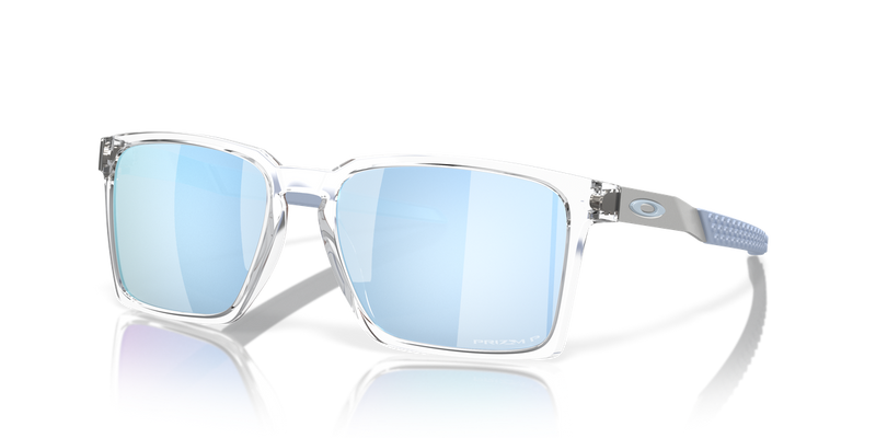 Oakley EXCHANGE SUN in Polished Clear / Prizm Deep Water Polarized (948303) - Front View