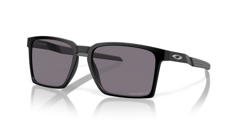 Oakley EXCHANGE SUN in Satin Black / Prizm Grey Polarized (948304) - Alternate View
