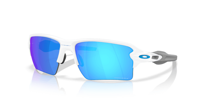 Oakley FLAK 2.0 XXL in Polished White / Prizm Sapphire (948802) - Alternate View