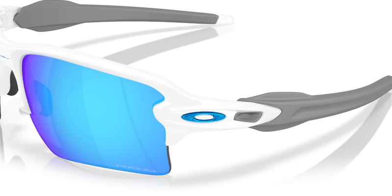 Oakley FLAK 2.0 XXL in Polished White / Prizm Sapphire (948802) - Alternate View