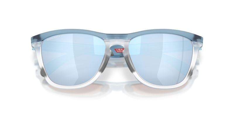 Oakley FROGSKINS RANGE XL A in Matte Transparent Stonewash / Prizm Deep Water Polarized (950304) - Alternate View