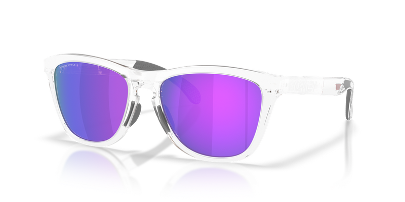 Oakley FROGSKINS RANGE XL A in Matte Clear / Prizm Violet (950305) - Alternate View