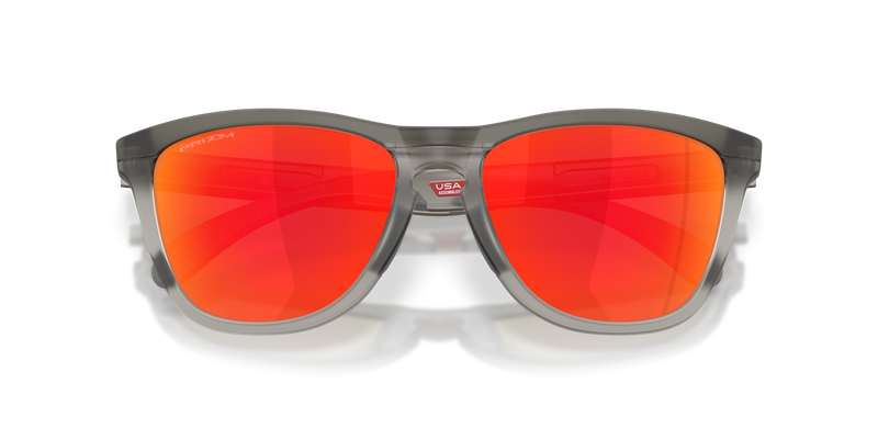 Oakley FROGSKINS RANGE XL in Matte Grey Smoke/Grey Ink / Prizm Ruby (950301) - Side View