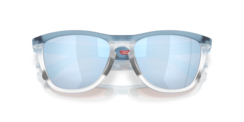 Oakley FROGSKINS RANGE XL in Transparent Stonewash/Clear / Prizm Deep Water Polarized (950303) - Alternate View