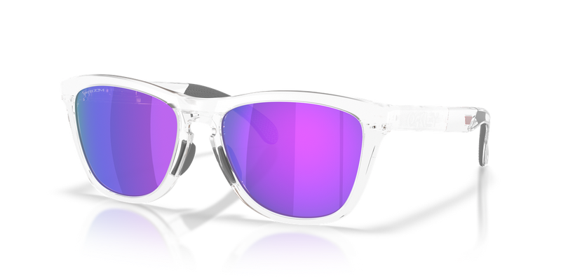 Oakley FROGSKINS RANGE XL in Matte Clear / Prizm Violet (950305) - Alternate View