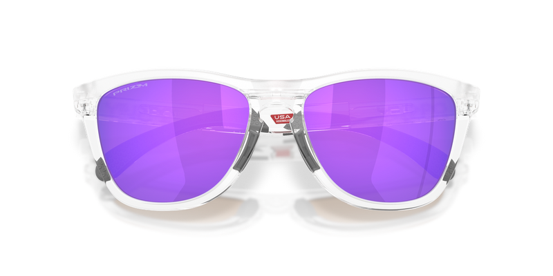 Oakley FROGSKINS RANGE XL in Matte Clear / Prizm Violet (950305) - Alternate View