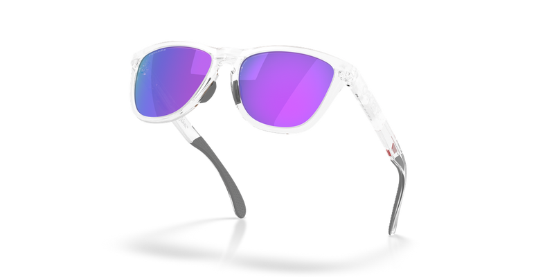 Oakley FROGSKINS RANGE XL in Matte Clear / Prizm Violet (950305) - Alternate View