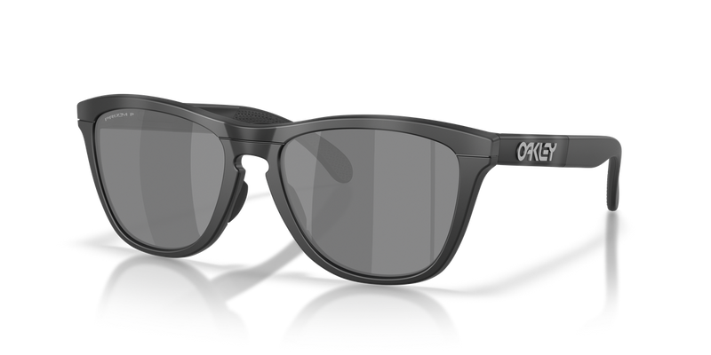 Oakley FROGSKINS RANGE XL in Matte Tortoise Grey Smoke/Matte Black / Prizm Black Polarized (950308) - Alternate View