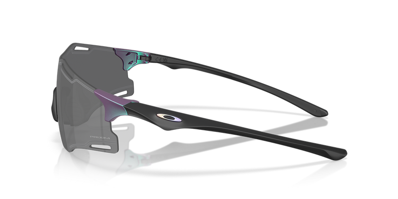 Oakley CYBR ZERO in Matte Purple/Green Colorshift / Prizm Black (951207) - Back View