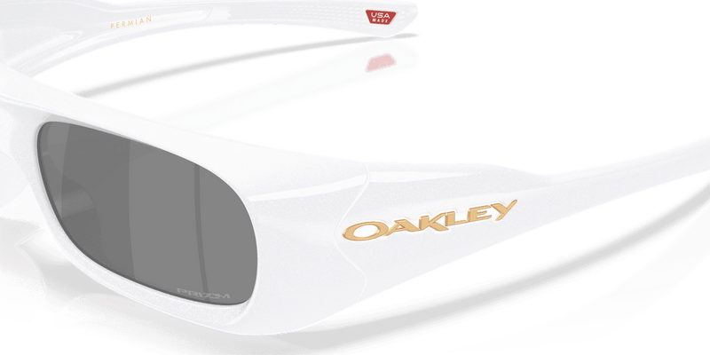 Oakley PERMIAN in Pearlized White / Prizm Black (952002) - Alternate View