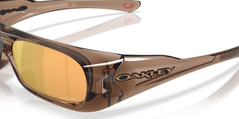 Oakley PERMIAN in Brown Smoke / Prizm Rose Gold (952003) - Alternate View