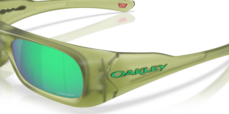 Oakley PERMIAN in Matte Transparent Fern / Prizm Jade (952004) - Alternate View