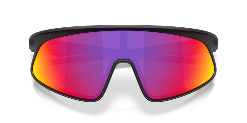 Oakley RSLV 141 in Matte Black / Prizm Road (952401) - Side View