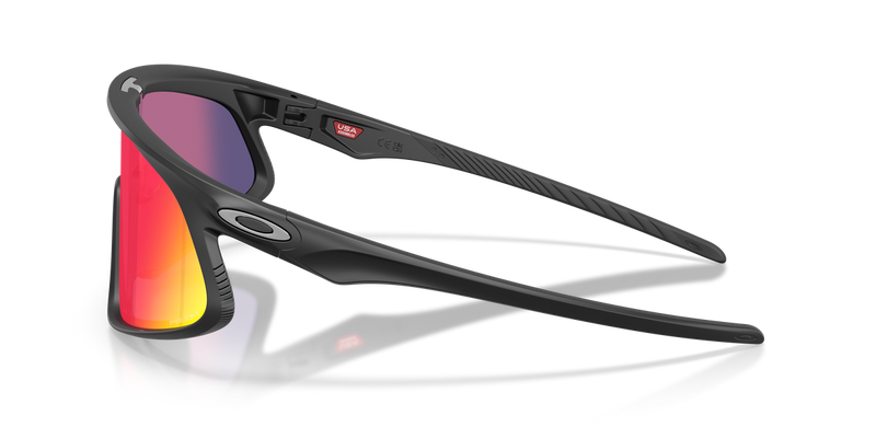 Oakley RSLV 141 in Matte Black / Prizm Road (952401) - Back View