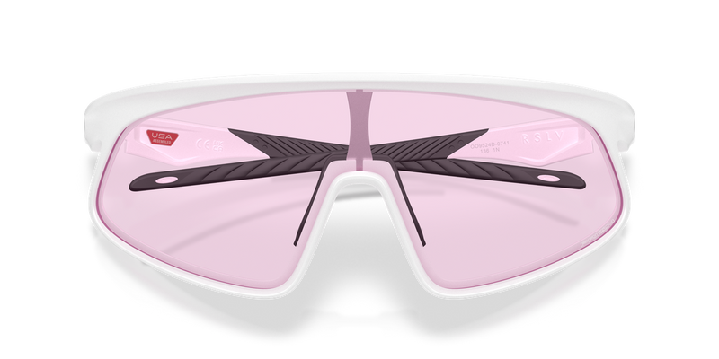 Oakley RSLV 141 in Matte White / Prizm Low Light (952407) - Alternate View