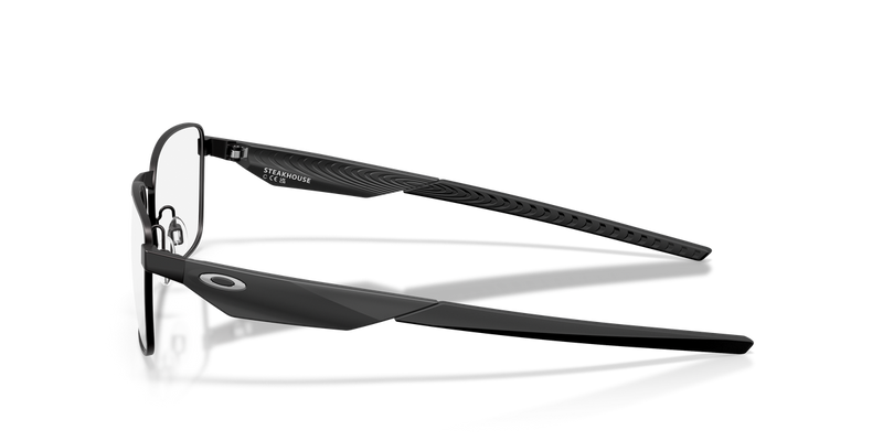 Oakley STEAKHOUSE in Satin Black / Demo Lens (314001) - Back View