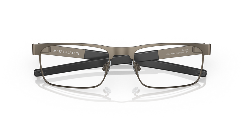 Oakley METAL PLATE TI in Pewter / Demo Lens (515302) - Alternate View