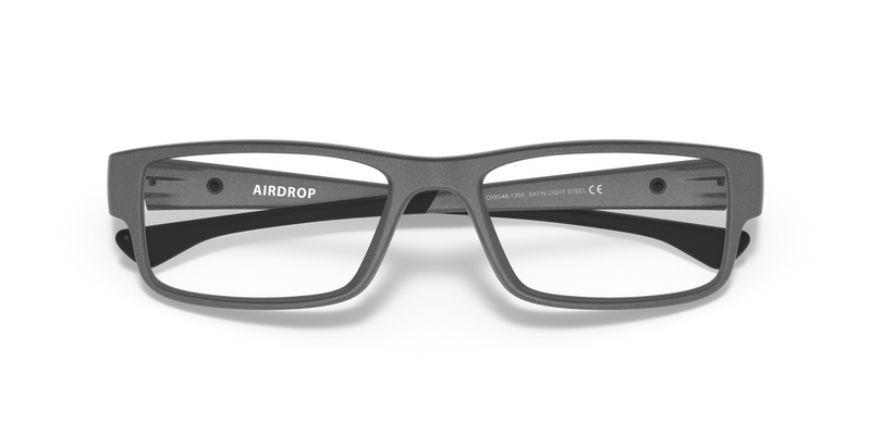 Oakley AIRDROP in Satin Light Steel / Demo Lens (804613) - Alternate View