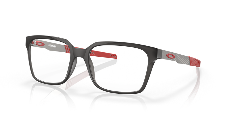 Oakley DEHAVEN in Satin Grey Smoke / Demo Lens (805402) - Alternate View