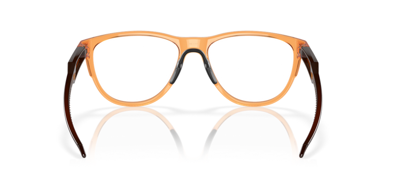 Oakley ADMISSION in Polished Transparent Ginger / Demo Lens (805607) - Temple Detail