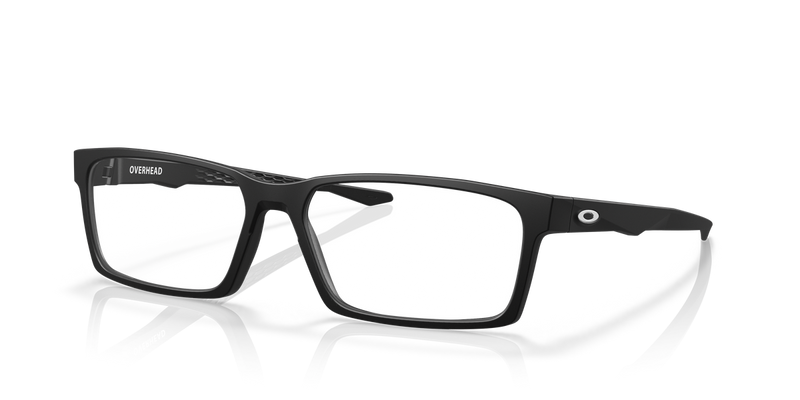 Oakley OVERHEAD in Satin Black / Demo Lens (806001) - Front View