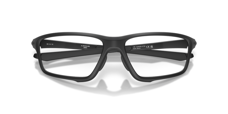 Oakley CROSSLINK ZERO (A) in Satin Black / Demo Lens (808007) - Alternate View